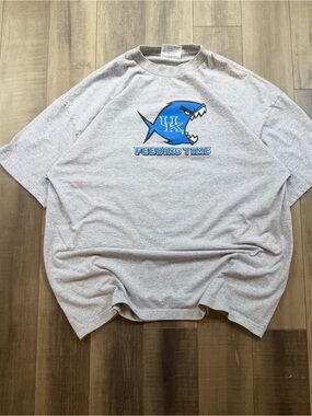 Vtg 90s Y2K Kentucky Wildcats UK Feeding Time T Shirt Mens Sz 2XL Top Food Chain